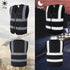 Reflective Safety Vest for Men Women - 8 Pockets and Zipper High Visibility Mesh Construction Work Vest (KZ170-Black,