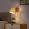 Rattan Wall sconces, Farmhouse Wall Light Fixture, Handmade Wall Lamp (5.7" Lampshade)
