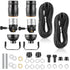 Zonon 2 Packs Lamp Repair Kit, Floor Lamp Rewire Kit with 12 Foot Cord and 3 Way Socket for DIY Tabletop Lighting