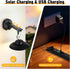 Joyoowild 200lm 3 Garage(2 Pack) Solar Barn Lights Outdoor with Lighting Modes & Motion Sensor, No Wiring Needed, Solar