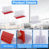 SPNKMJUJ 10 1/8" 1/4" Counter (1.96") PCS Self Adhesive Poster Board Stand Acrylic Poster Stand to Thick Sneeze Bracket