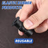 BOHUIZ 6 Pack Toilet Seat Hinge Bolt Screws, Metal Toilet Seat Bolts Stainless Expanding Rubber Seat Cover Screws