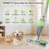 IOPRETTY 3 Spray Mop for Floor Cleaning - Wet Dry Hardwood Floor Mops with Microfiber Washable Pads for Swiffer