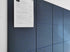 Large Office Cork Board Alternative - 47"x35", 12 Pack Felt Wall Tiles with Safe Removable Adhesive, Dark Blue