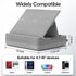 KDD Multi-Angle Book Stand with Storage, Foldable Tablet Holder for Lap, Desk, Bed, Couch, Organizer Tray (4.7"-15")