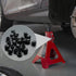 12PCS Black 8mm (5/16") Floor Bottle Jack Plugs, Rubber Oil Filler Plug for Reservoir Filler Hole