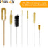 ULAB Scientific Lab Cleaning Brush Set, 7 Sizes including Beaker, Buret, Cylinder, and Tube Brushes