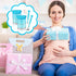 Outus 48 Pcs Baby Shower Pens Bulk, Baby Shower Favors for Birth Announcement Guests Decorations (Blue, For Boy)