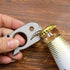 EDC Pry Bar with Bottle Opener Wrench Titanium Prybar Multi Tool Shark Pocket Crowbar - Your Versatile Companion