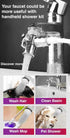 CUTMG Set, Generic Basin Handheld Shower Sink Hose Faucet Sprayer Attachment, with Stop Water-saving Function For Hair
