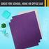 Better Office Products Two Pocket Portfolio Folders, 50-Pack, Purple, Letter Size Paper Folders