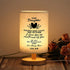 WSYEAR Birthday Gifts for Daughter from Dad - Best Father Daughter Graduation Gifts, Table Lamp for Grown Daughter