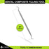 Cynamed Double-Ended Scaler with Arrow Ends - Medical Stainless Steel Dental Tarter Scraper