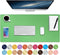 Boutilon Leather Desk Pad Protector,Non-Slip Mouse Pad,Laptop Desk Pad,Office Mouse Mat,Waterproof Leather Desk