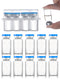 7ml Glass Vials for Injections, Self-Healing Injection Port, Sterile Empty Vials with Sealed Cap (10 Pack)