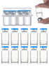 7ml Glass Vials for Injections, Self-Healing Injection Port, Sterile Empty Vials with Sealed Cap (10 Pack)