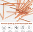Copper Nails, 3.5 Inch Roofing Nails 24pcs, 99.95% Pure Copper for Roof, Flashing, Landscaping & Crafts