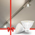 ALIDE MR16 50W LED Bulbs Replacement, 5W MR16 GU5.3 Bi-Pin, 4000K Natural White, 12V MR16 LED Bulb for Overhead