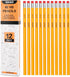 Pencils 12Pack #2, Bulk Number 2 Pencils for Kids Sketching and Drawing, Yellow HB No 2 Pencils with Erasers