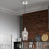 41240-91, Livex Lighting, Avery, Mini Pendant, Brushed Nickel