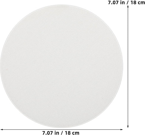 2Pcs 7.08In 10 CLISPEED Light Diffuser Film Anti-Glare Soft Lamp Shade for Ceiling Lights Nursery Bedroom Living Room