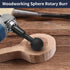 Sphere Rotary Burr for 4 1/2 and 5 Inch Angle Grinder, 5/8-11 Threads, Ball Gouge Attachments for Woodworking
