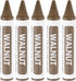 uxcell Furniture Repair Wood Markers, 5 Pcs Walnut Touch Up Filler Sticks,