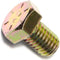 Grade 8 Coarse Hex Cap Screws, 1/2-13 x 3/4, Piece-4, Yellow