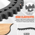 39" Trimming, Flexible Router Template for Woodworking, Plastic Profiling Strip & Edge Guide Kit for Precision Fits