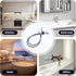 Lawnrden 31.5 Inch Shampoo Bowl Faucet, Professional Shampoo Bowl Sprayer with Hose, Hairdressing Salon Basin Hand