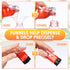 220 Pack 20 ml Clear Glass Vials, Small Empty Sample Bottles with Screw Cap and Plastic Mini Funnels