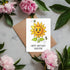 MABSDesigns Happy Birthday Sunshine Card - Sunflower And Bees Card - Happy Birthday Card - Sunflower Birthday Card