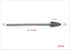 Carbide Burr SF-5L4 with 1/4 Inch Shank Diameter, Extended Long Double Cut Rotary Burr File, 4 Inch Length