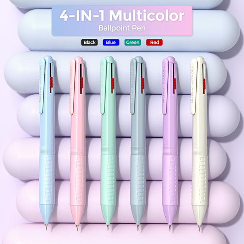 52PCS 12 8 6 6 0.5 0.7 mm Set Nicpro Aesthetic School Supplies with Cute Pencil Case, Color Pastel Highlighter, Gel