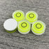 5Pcs Small Circular Bubble Levels with Double Sided Adhesive Bottom, Mini Stick-on Bubble Spirit Level Measuring Tools