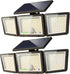Solar Outdoor Lights Motion Sensor, 2500LM 286 LED Security Flood Lights with