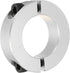 MECCANIXITY 1.97 Inch Bore Double Split Aluminum Shaft Collar with Set Screw, Silver Tone