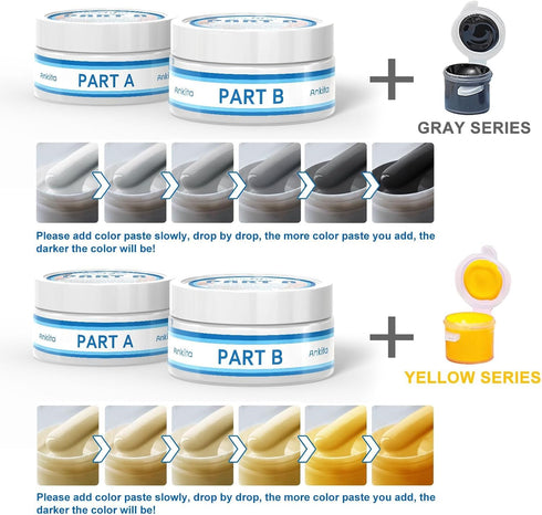 3.7oz Fiberglass Tub Repair Kit (Color Match) for Shower, Sink, Bathtub, Quick Fix for Cracks, Chips, Almond