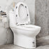 4 Pack Universal Toilet Seat Bumpers, Suitable for Bidet Kits, Toilet Seat Spacers, Compatible with Most Toilet Models