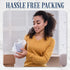 Self Seal Bubble Pouches - ALTERNIUM Bubble Bags for Packing, 50pcs, 7.5x8 Inch Cushioning Wrap