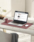 Non-Slip Desk Pad, Waterproof PVC Leather Desk Protector, Ultra Thin Large Blotter for Office Work/Home Decor (Dark