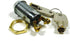 Philmore 5/8" On/Off Key Switch Lock SPST with 2 Keys and Nut, Removable On or Off, 30-10078