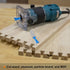 2pcs 3/4" 1/2" 14 HARFINGTON Dovetail Router Bit Diameter Shank Tungsten Carbide Degree Dovetail Joint Drill Bit