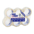 Tape Logic 2" x 55 yds Acrylic Packing Tape, Clear (6-Pack) Heavy Duty for Sealing Boxes