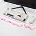 Ergonomic Silicone Gel Keyboard and Mouse Wrist Rest Set Clear Wrist Rest