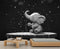 LEPUICI Cute Baby Elephant Mural Wallpaper, Bathtub Elephant Wall Mural, Photo Print Wallpaper