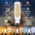 I-SHUNFA Wi-Fi Smart G9 LED Bulbs, Dimmable, Warm White to Cool White, 1%-100% Brightness Adjustable, 120V, 0.4-4.7W,
