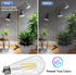 Edison LED Light Bulbs, 60 Watt Equivalent, 8W Dimmable, 5000K Daylight, 800 Lumen, E26 Base, 6 Pack for Kitchen