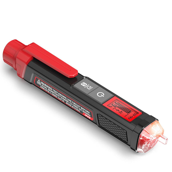 KAIWEETS Voltage Tester, Non-Contact Voltage Tester with Signal Percentage, AC 12V/70V-1000V, LCD Display