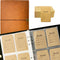 Seed Storage Organizers, Set of 80 Resealable Seed Envelopes and Binder Set for Vegetable